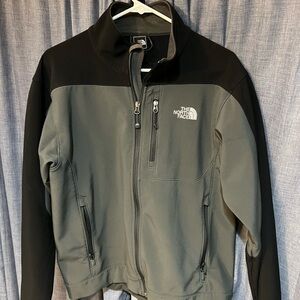 The North Face Black and Gray Performance Jacket - Fall and Winter